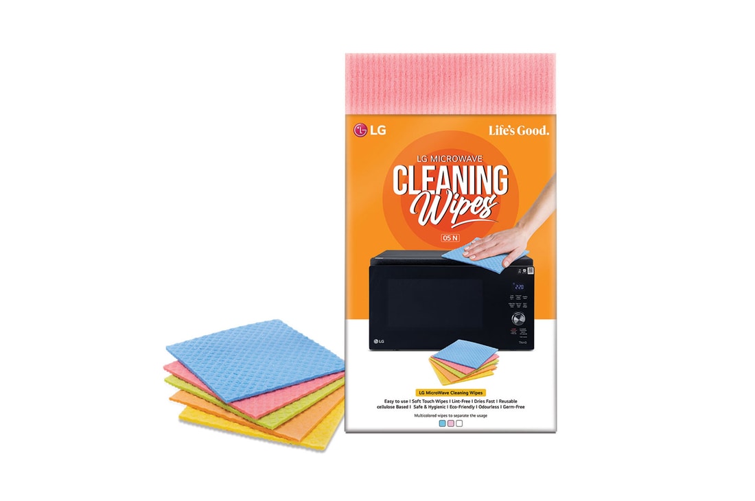 LG Microwave Oven Cleaning Wipes — CLS32184901 — product view