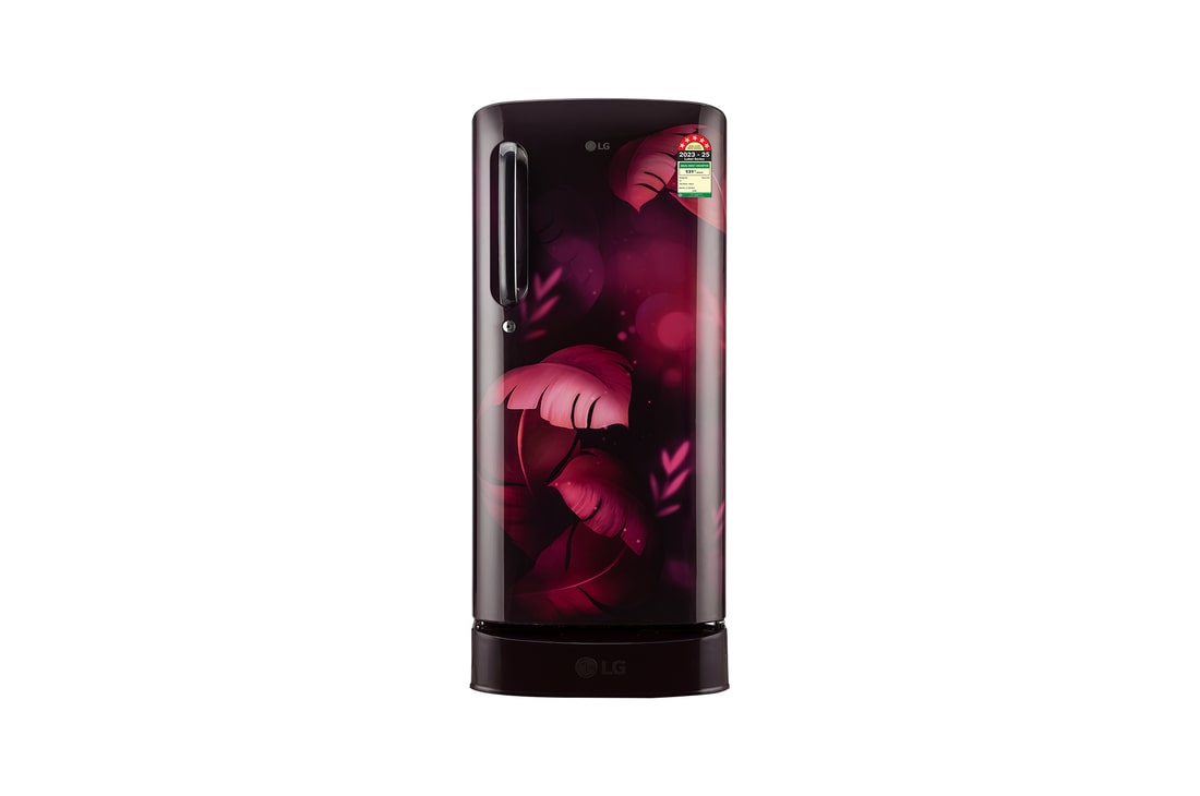 LG 185 L Single Door Refrigerator, Base Stand Drawer, Smart Inverter Compressor, Purple Ilan, 5 Star — GL-D201APIU — product view
