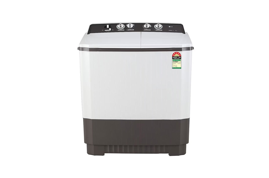 LG 10Kg Semi Automatic Washing Machine, Roller Jet Pulsator, Dark Grey, 5 Star — P1040RGAZ — product view