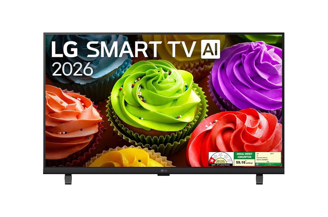 LG 81.28 cm (32) LG Full HD TV AI 32LB655BPLA HD with α5 Processor Gen9, with HDR10 Pro 2026 — product view