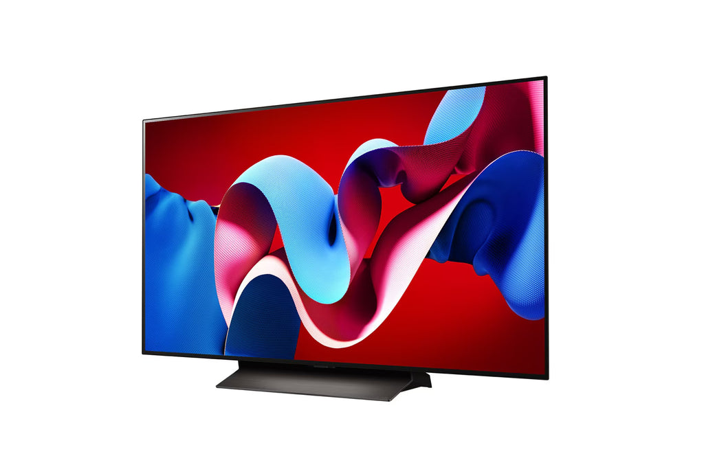 LG OLED48C46LA 48 Inch (121 cm) OLED evo C4 4K Smart TV with α9 AI Processor Gen7, Dolby Vision, Dolby Atmos & 144Hz Refresh Rate