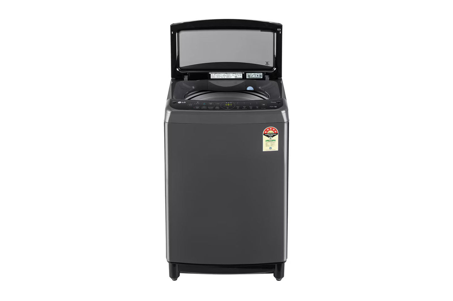 LG THD12SWM 12 Kg 5 Star Top Load Washing Machine – AI Direct Drive, TurboWash, Inverter Motor, Wi-Fi Enabled, Middle Black