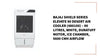 Bajaj Shield Series Elevate 90 Desert Air Cooler (480150) – 90 Litres, White, DuraTuff Motor, Ice Chamber, 5600 CMH Airflow