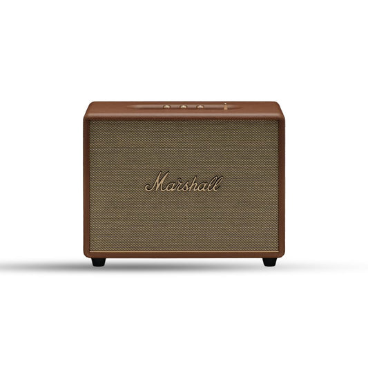 Marshall Woburn III Bluetooth Speaker (Brown, HDMI, AUX, RCA, Bluetooth 5.2, 3-Way Driver)