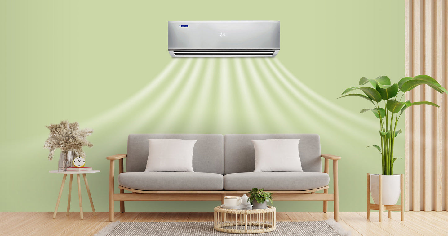 Blue star IF312DNU 1 Ton Inverter AC | 3 Star | White