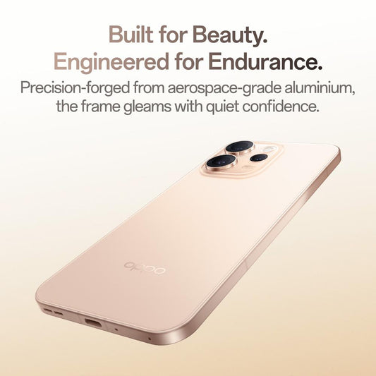 Oppo Reno15Pro 5G 512 GB, 12 GB RAM, Sunset Gold, Mobile Phone
