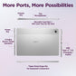 Lenovo Idea Tab Plus 30.73 cm (12.1 inch) WiFi Tablet with Pen, 256 GB, 12 GB RAM, Cloud Grey, ZAG70923IN