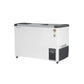 Voltas GT340GA5-W-G3 275L 5 Star Glass Top Deep Freezer (Convertible, Dual Temperature, Anti-Corrosive Body)