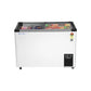 Voltas GT340GA5-W-G3 275L 5 Star Glass Top Deep Freezer (Convertible, Dual Temperature, Anti-Corrosive Body)