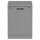 Voltas Beko DF14S3 14 Place Setting Dishwasher | 5 Wash Programs | 70°C Intensive Wash | Low Water Consumption
