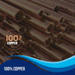 Lloyd GLW18C5XWSEA 1.5 Ton 5 Star Fixed Speed Window AC (Copper, White with Silver Deco Strip)