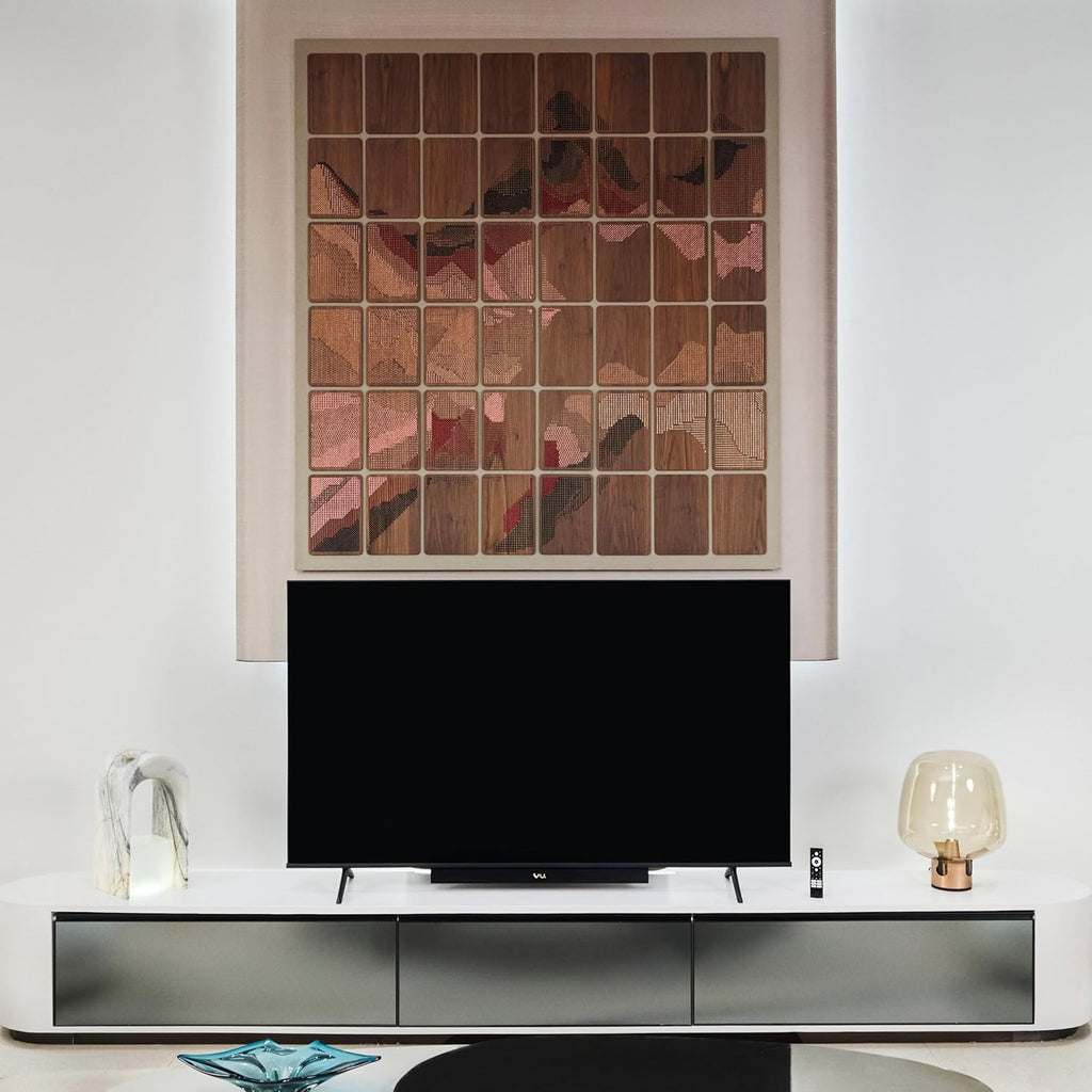 VU 75VIBE-DV – 3 Year Warranty 75 Inch 4K QLED Google TV (2025 Model) with Dolby Vision & Atmos, 88W Integrated Soundbar, HDMI 2.1, MEMC, AI Processor & Bezel-Less Design