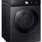Samsung WD12FB7B34GBTL 12kg/7kg 5 Star AI EcoBubble Wi-Fi Inverter Fully Automatic Front Load Washer Dryer – Black | AI Control, Hygiene Steam, Air Wash