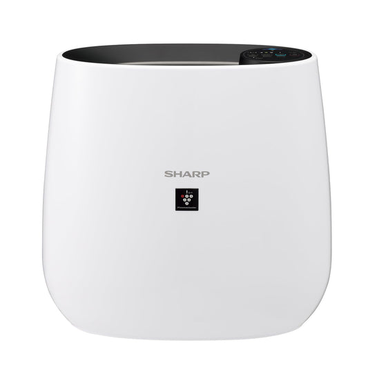 Sharp Air Purifier FP-JA30M with Patented PCI Technology, HEPA Filter, Removes Bacteria, Virus, Mold, VOCs & Static charge, 4 Stage Filtration, Coverage Area Up To 250 Sq. Ft White