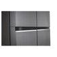 LG GL-B257HDS3 650 L Frost Free Smart Inverter Double Door Side By Side Refrigerator( Dazzle Steel, Convertible)