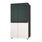 LG GL-B257EET3 650L Side-By-Side Refrigerator with Door Cooling+™, WiFi Convertible, Smart Diagnosis