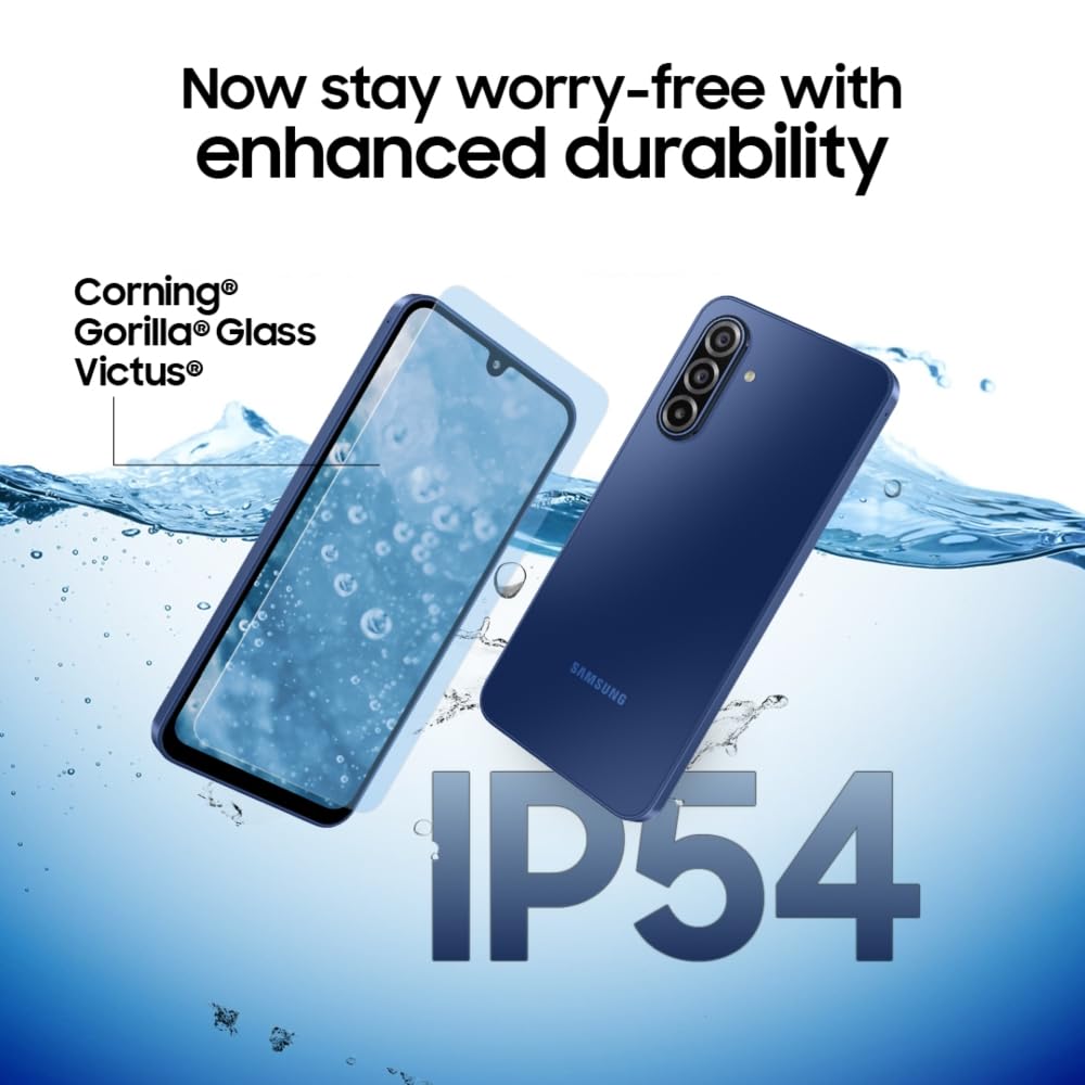 Samsung Galaxy A17 5G (Black, 8GB RAM, 128GB Storage) | 50 MP No Shake Camera | Gemini Live | Circle to Search | Super AMOLED | Corning Gorilla Glass Victus | 7.5mm Sleek | AI | Without Adapter