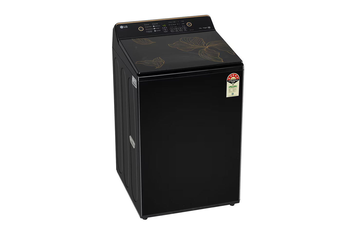 LG T90KMOB1Z 9Kg Top Load Washing Machine, Hard Water Wash, Onyx Black, 5 Star 2025
