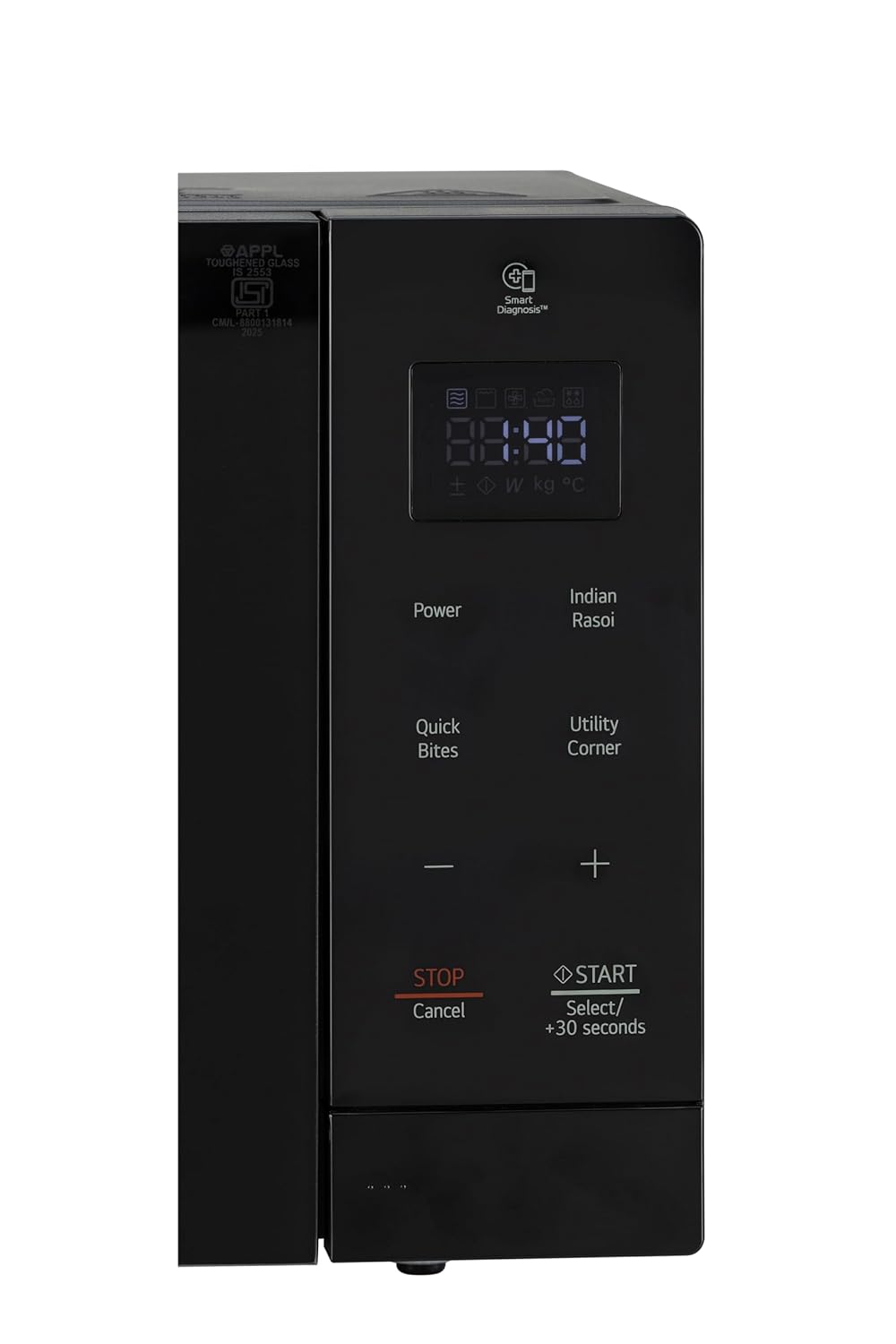 LG MS3032BK 30 L Solo Microwave Oven | iWave Technology | Steam Clean | 44 Auto Cook Menu | Suraj Electronics Delhi NCR