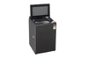 LG T80KMMB3Z 8Kg Top Load Washing Machine, Hard Water Wash, Middle Black, 5 Star