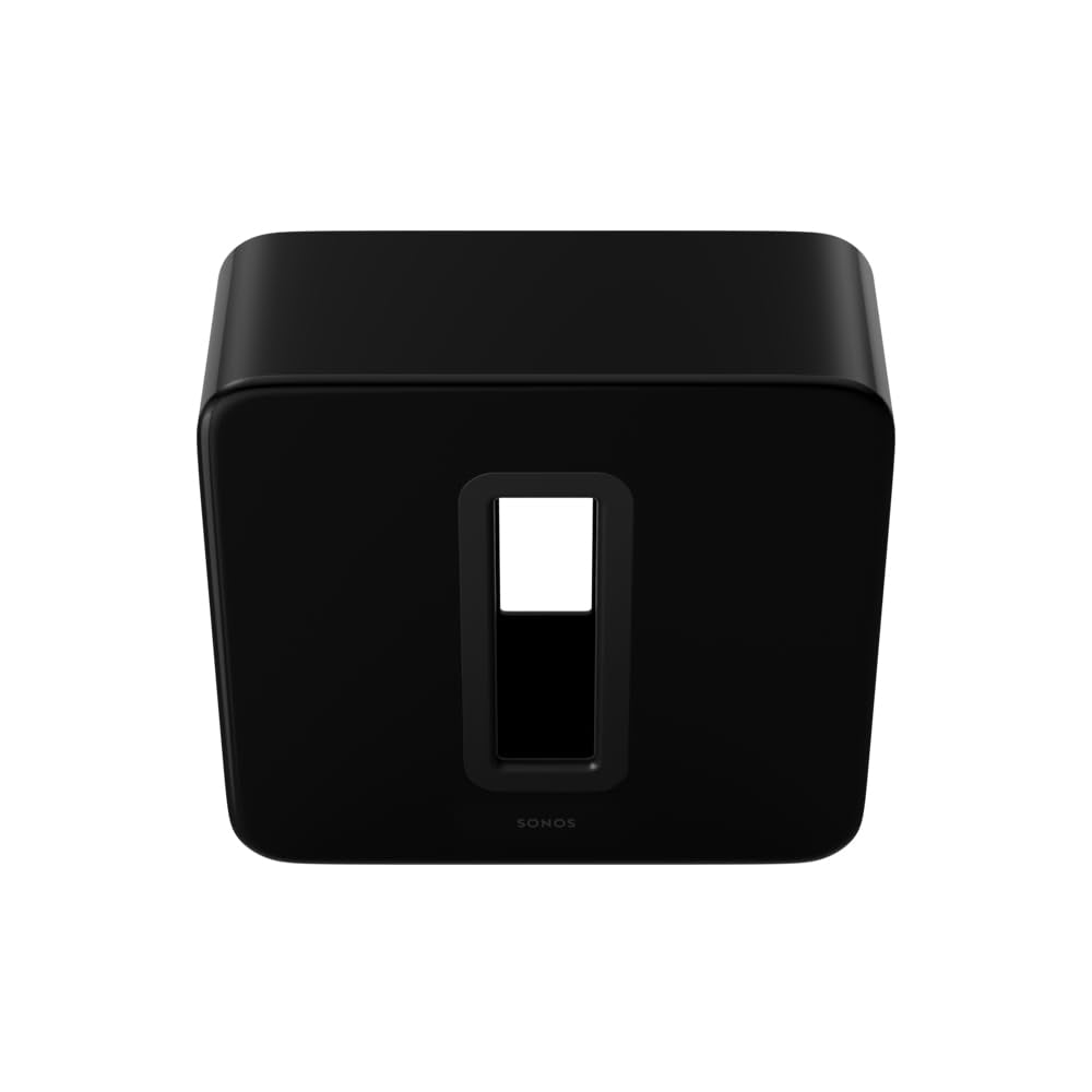 Sonos Sub (Gen 3) Wireless Subwoofer – Pure Deep Bass, 25 Hz Frequency Response, Distortion-Free Sound | Black | 24-Hour Delivery in Delhi NCR