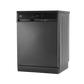 IFB Neptune VX 14 14 Place Settings Freestanding Dishwasher – 70°C Hot Water Wash, Steam Drying, Dark Silver