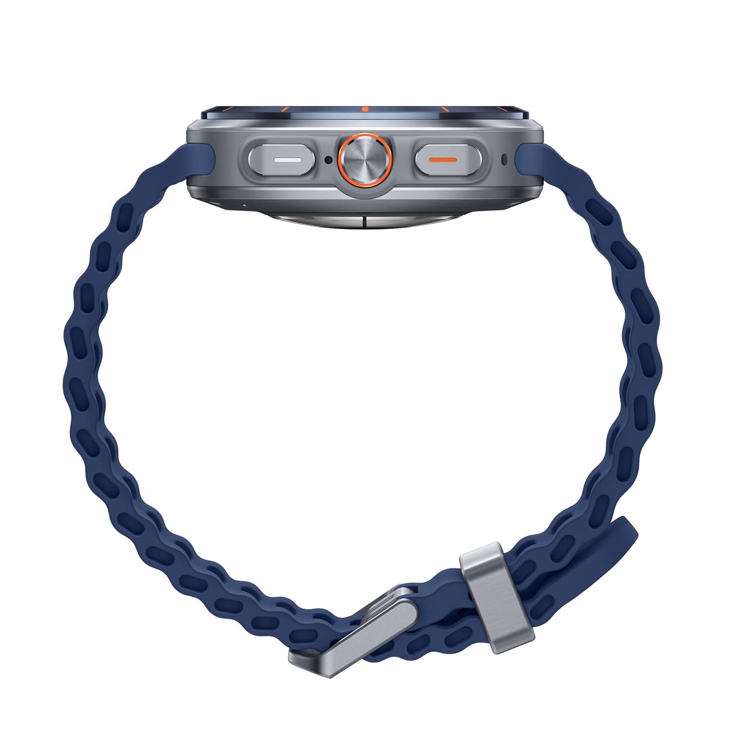 Samsung Galaxy Watch Ultra (47mm, LTE, Titanium Blue) with Upto 100h Battery | 3nm Processor | Dual GPS | Quick Button/Siren | Sapphire Glass | 10ATM & IP68 | BP & ECG Monitor | Energy Score & Ages