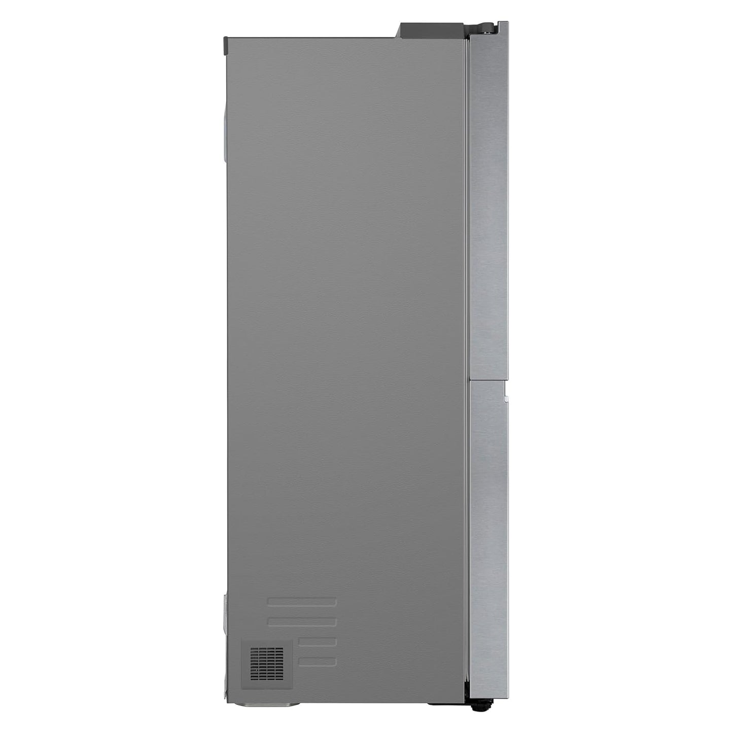 LG GL-B257HDS3 650 L Frost Free Smart Inverter Double Door Side By Side Refrigerator( Dazzle Steel, Convertible)