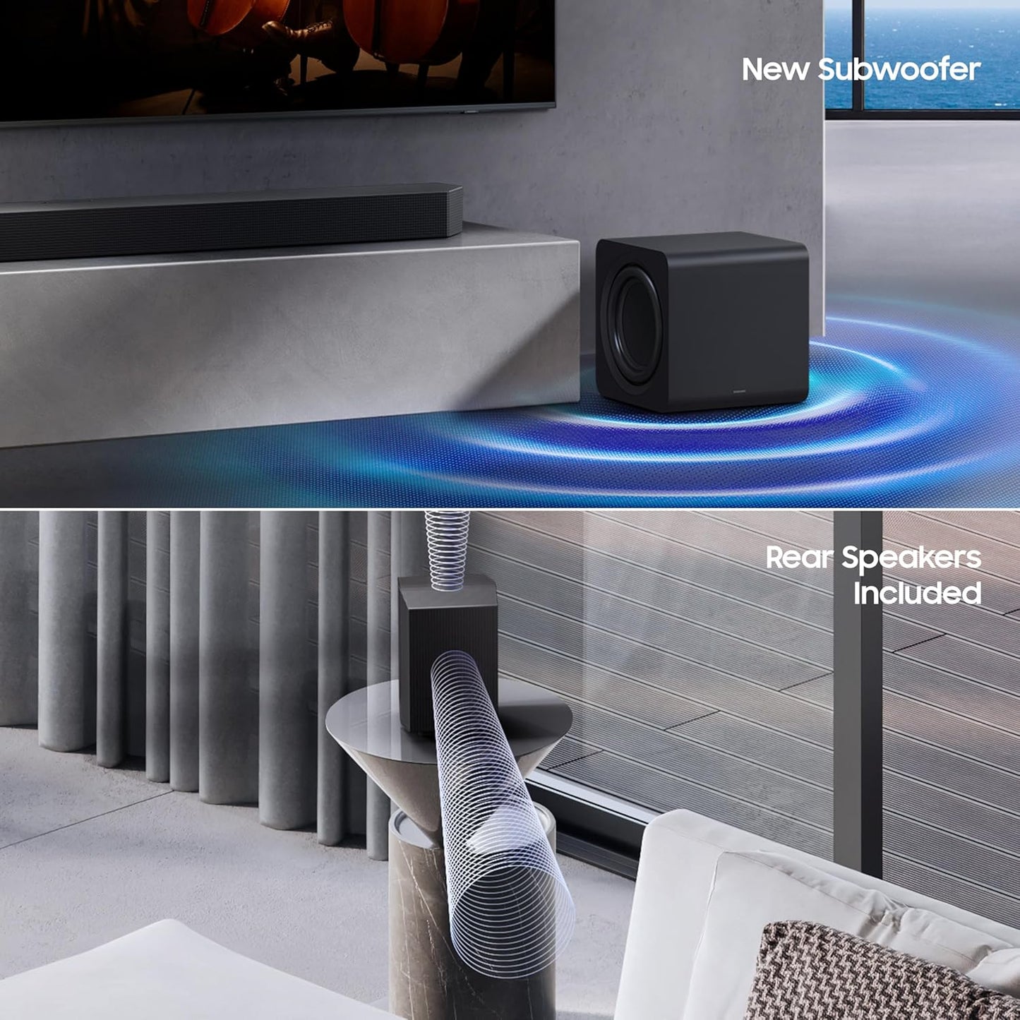 Samsung HW-Q930F/XL 580W True 9.1.4ch Wireless Dolby Atmos Soundbar | SpaceFit Sound Pro | Q-Symphony | Suraj Electronics Delhi NCR