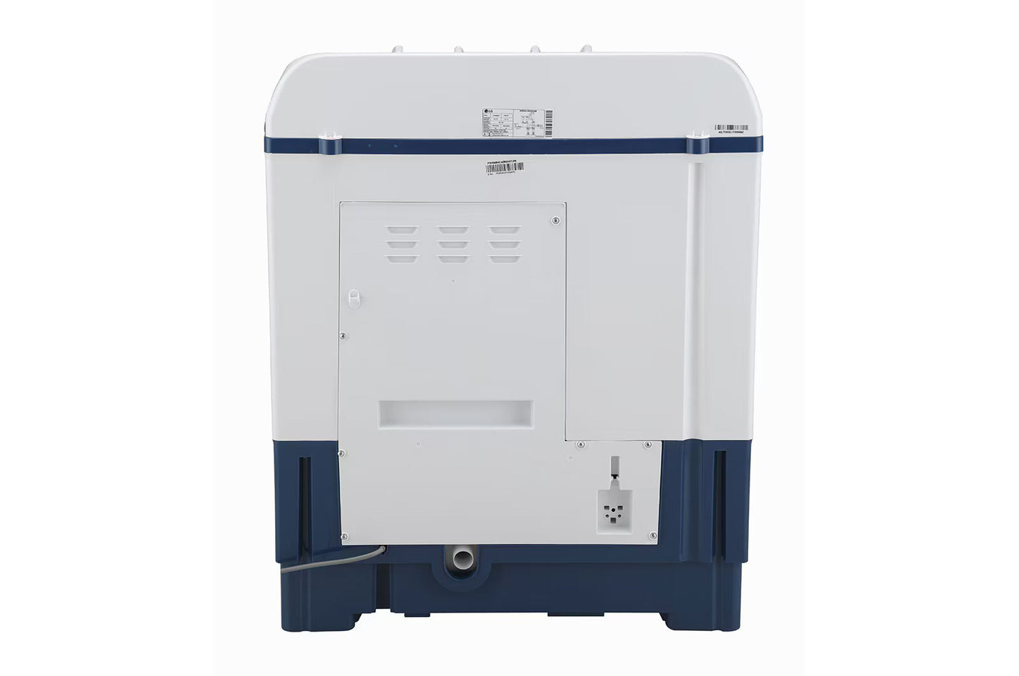 LG P7510RBAZ 7.5 Kg 5 Star Semi-Automatic Top Load Washing Machine – Dark Blue | Roller Jet Pulsator | Collar Scrubber | Rat Away Technology