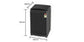 LG T80V4MB1S 8Kg Top Load Washing Machine with In-Built Heater, Jet Spray+, TurboDrum & Wi-Fi (Middle Black) – Smart Inverter Technology