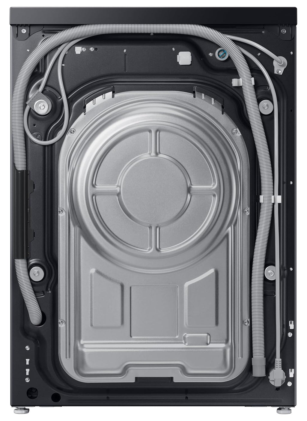 Samsung WD12FB7B34GBTL 12kg/7kg 5 Star AI EcoBubble Wi-Fi Inverter Fully Automatic Front Load Washer Dryer – Black | AI Control, Hygiene Steam, Air Wash