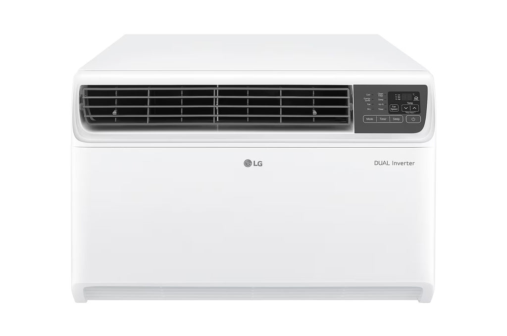 LG UW-Q18WWXA 1.5 Ton 3 Star Smart Wi-Fi Window AC | DUAL Inverter, Convertible 4-in-1, HD Filter, Copper, R32