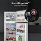 LG GL-S342SPZY 322L 2 Star Frost-Free Double Door Refrigerator | Convertible | Smart Inverter Compressor | Multi Air Flow | Shiny Steel