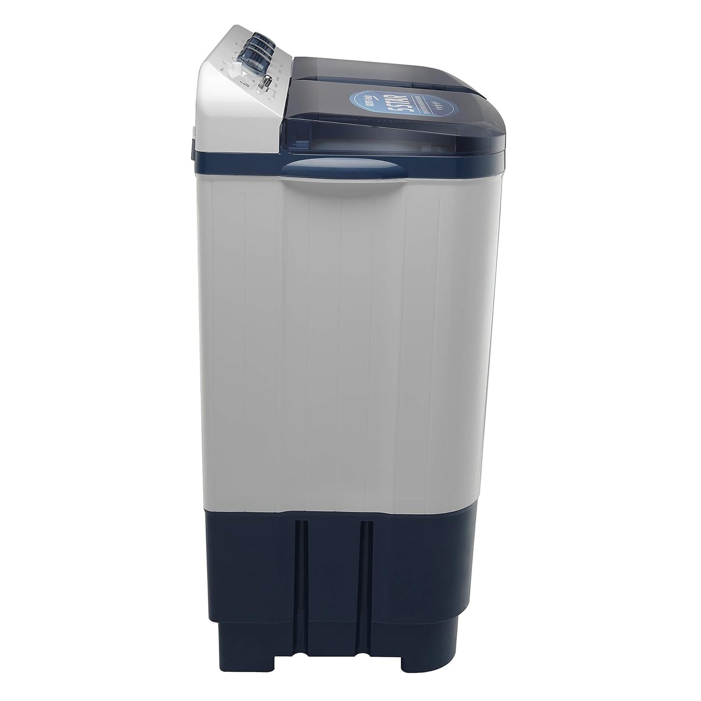 Voltas Beko WTT80DBLT 8 Kg Semi-Automatic Top Load Washing Machine | Double Waterfall | Soft Close Lid | Dual Cassette Filter | 1300 RPM Fast Dry | Sky Blue | Suraj Electronics