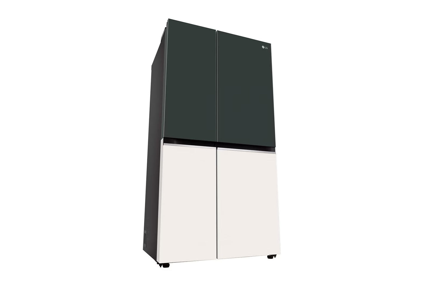 LG GL-B257EET3 650L Side-By-Side Refrigerator with Door Cooling+™, WiFi Convertible, Smart Diagnosis