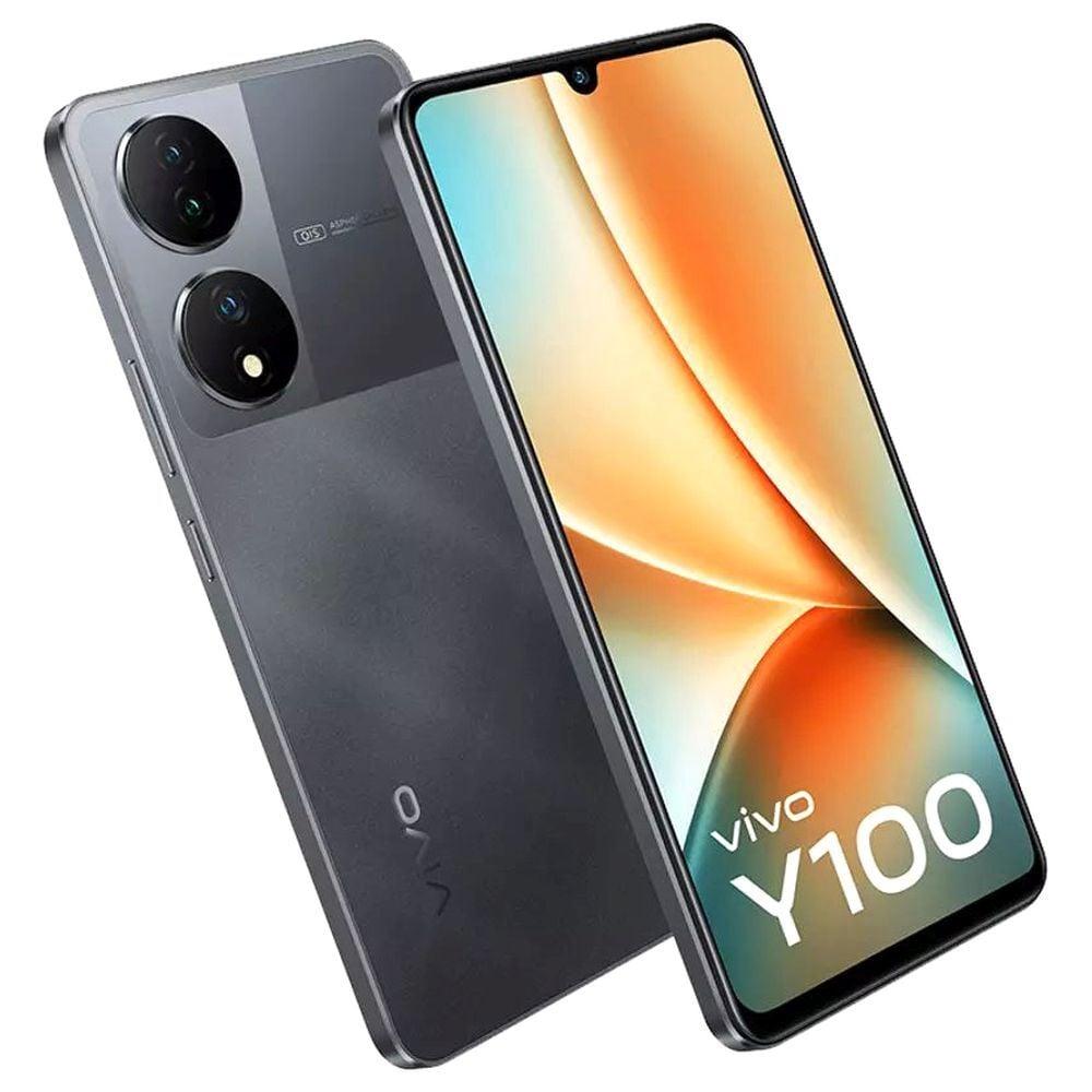 Vivo Y100A 5G 128 GB, 8 GB RAM, Metal Black, Mobile Phone