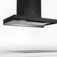 Bosch DWBA98H60I 90CM Auto Clean Kitchen Chimney with 950 CMH Suction, Filterless Design, Touch & Gesture Control (Black)