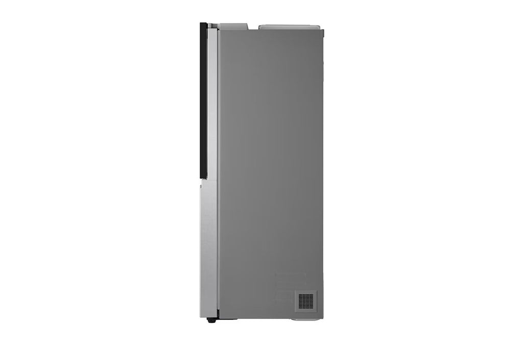 LG GL-X257ABS3 630L Side-by-Side Refrigerator, InstaView, Noble Steel, 3 Star
