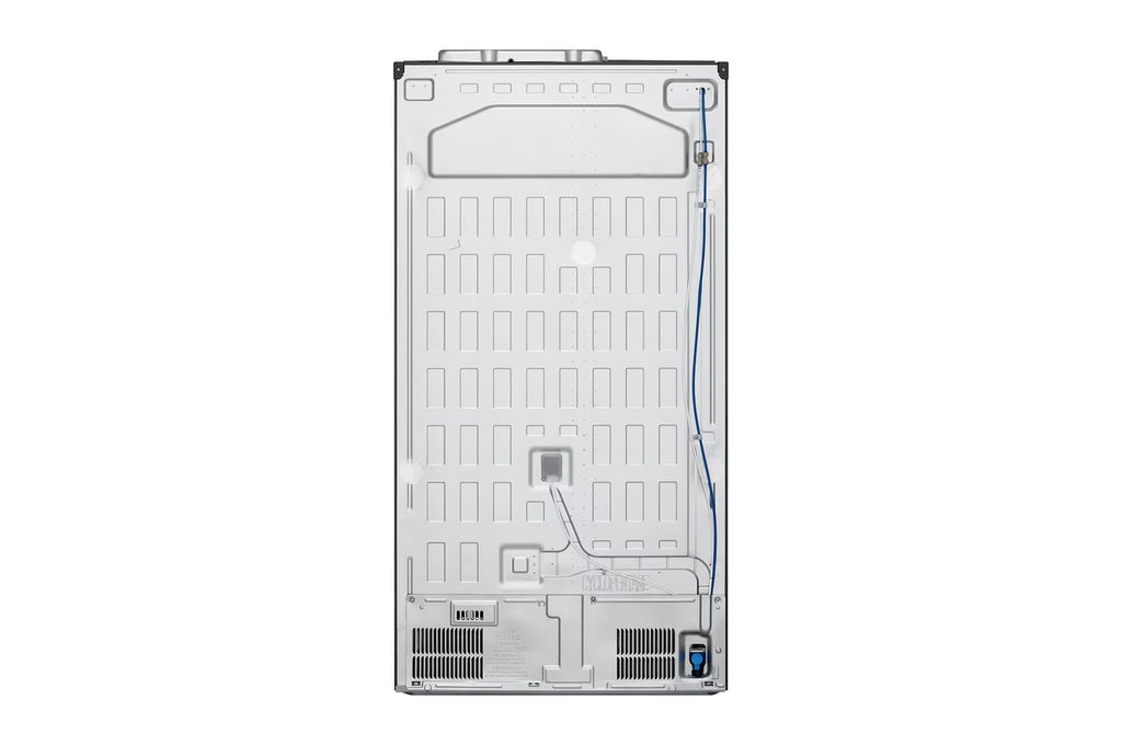 LG GL-X257ABS3 630L Side-by-Side Refrigerator, InstaView, Noble Steel, 3 Star