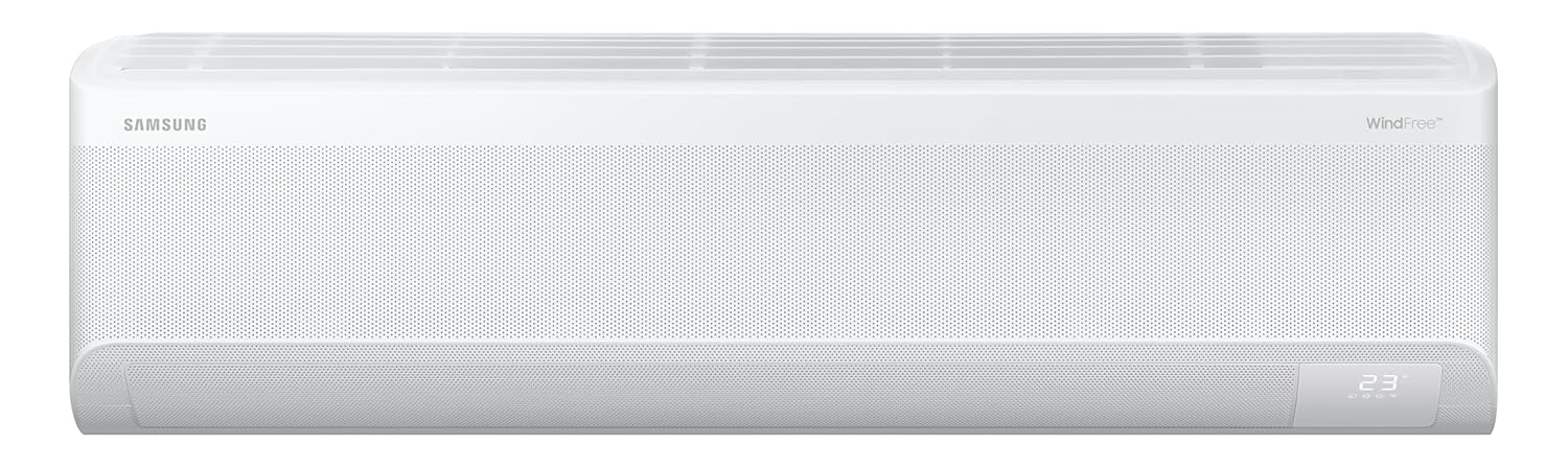 Samsung AR60F19D15WNNA 1.5 Ton 5 Star WiFi Enabled Bespoke AI WindFree Air Conditioner 2025 Model, Copper, AI, Convertible 5in1, Faster & Powerful Cooling, Energy Saving, Digital Inverter