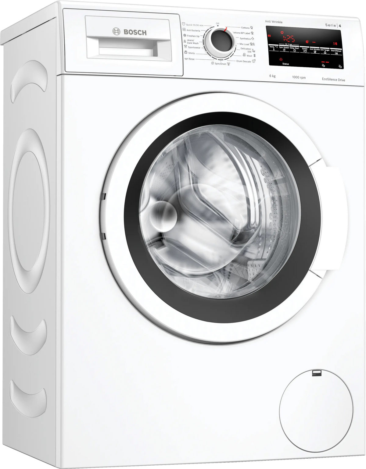 Bosch Series 4 washing machine 6 kg 1000 rpm — WLJ2046WIN — product view