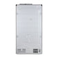 LG GL-B257JWB3 650 Litre 3 Star Side-by-Side Refrigerator | Convertible, Smart Inverter Compressor, Multi Air Flow, Smart Diagnosis, Western Black