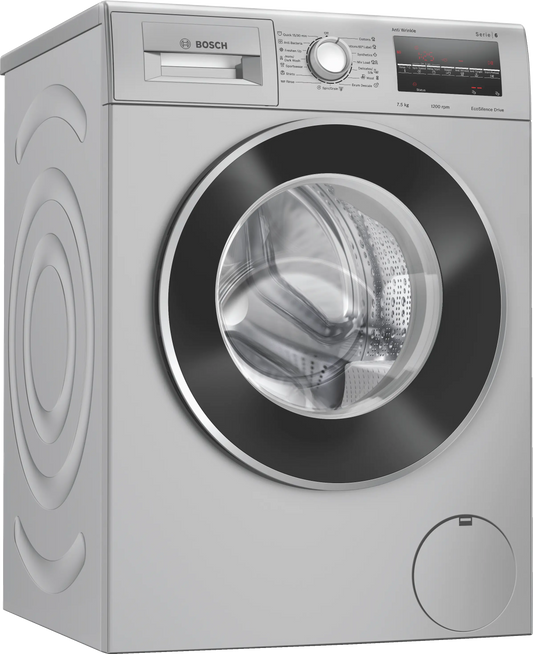 Bosch Series 6 washing machine, front loader 7.5 kg 1200 rpm — WAJ2446DIN — product view