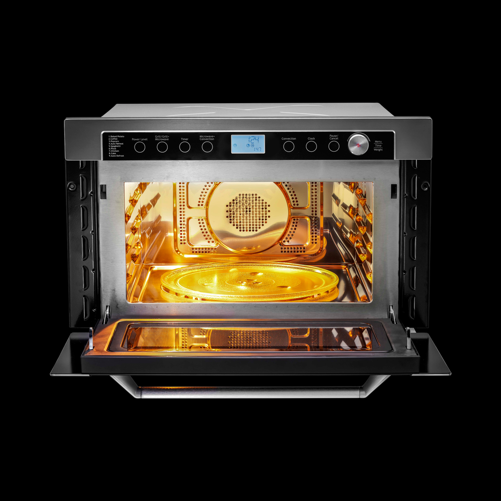 IFB 34BIC1 34 L Built-In Convection Microwave Oven with Auto Cook, Combi-Tec, Grill & Child Lock (Metallic Silver)