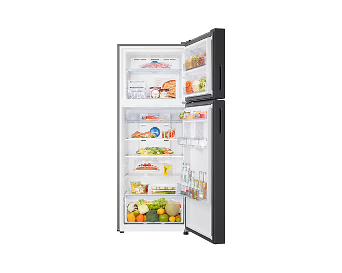 Samsung RT80F51C3BHL 467L 3 Star AI Convertible Refrigerator – Black Glass, Twin Cooling, Wi-Fi, Inverter