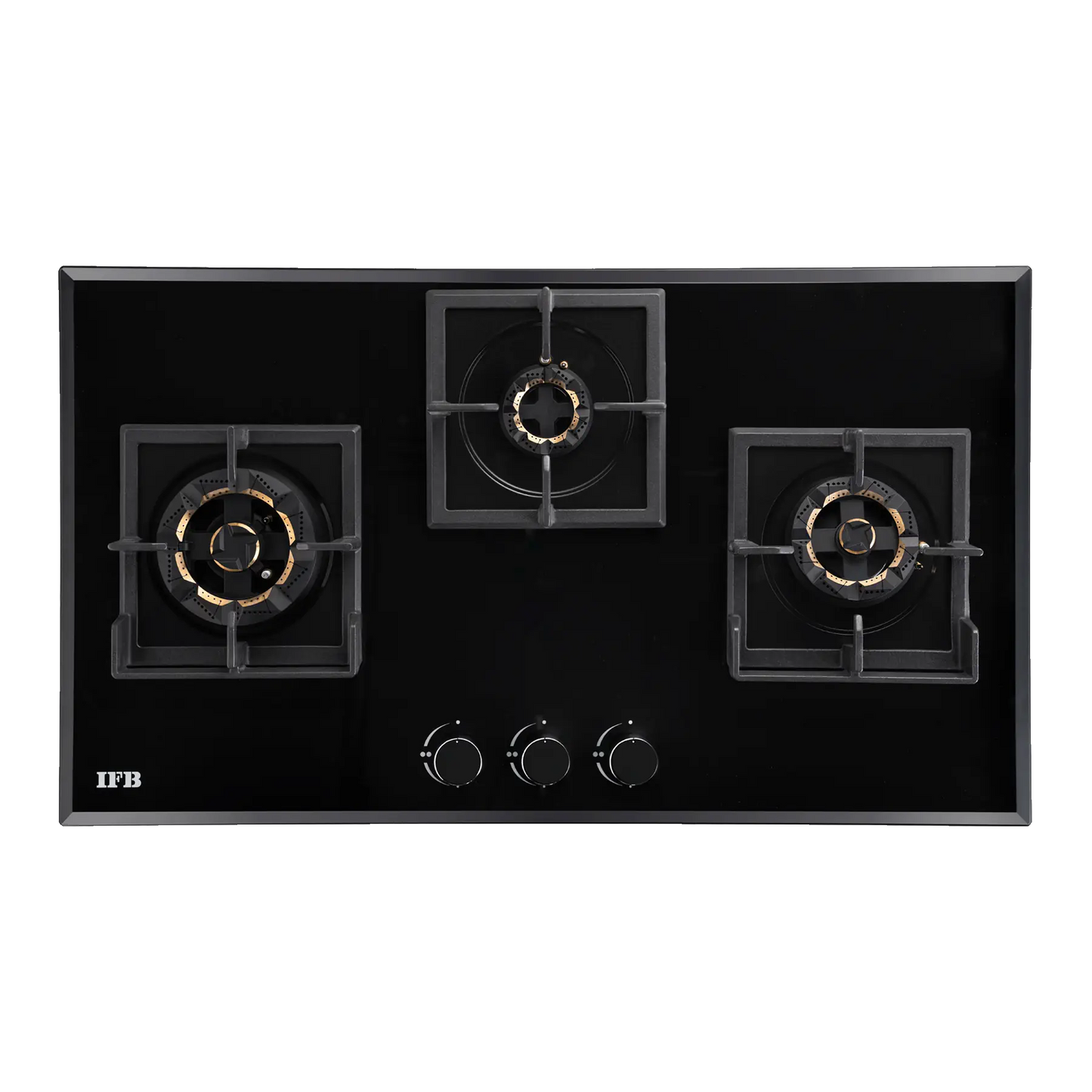 IFB 78-GCI3B-3D-FFD 3-Burner Hybrid Built-in Gas Hob | Auto Ignition | 3D Brass Burners | FFD Safety | Suraj Electronics Delhi NCR