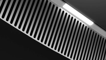 Bosch DWKF68G60I 60cm Wall Mounted Chimney with 950 CMH Suction, Filterless Auto-Clean Technology & Touch Control Panel (Black Glass Finish)