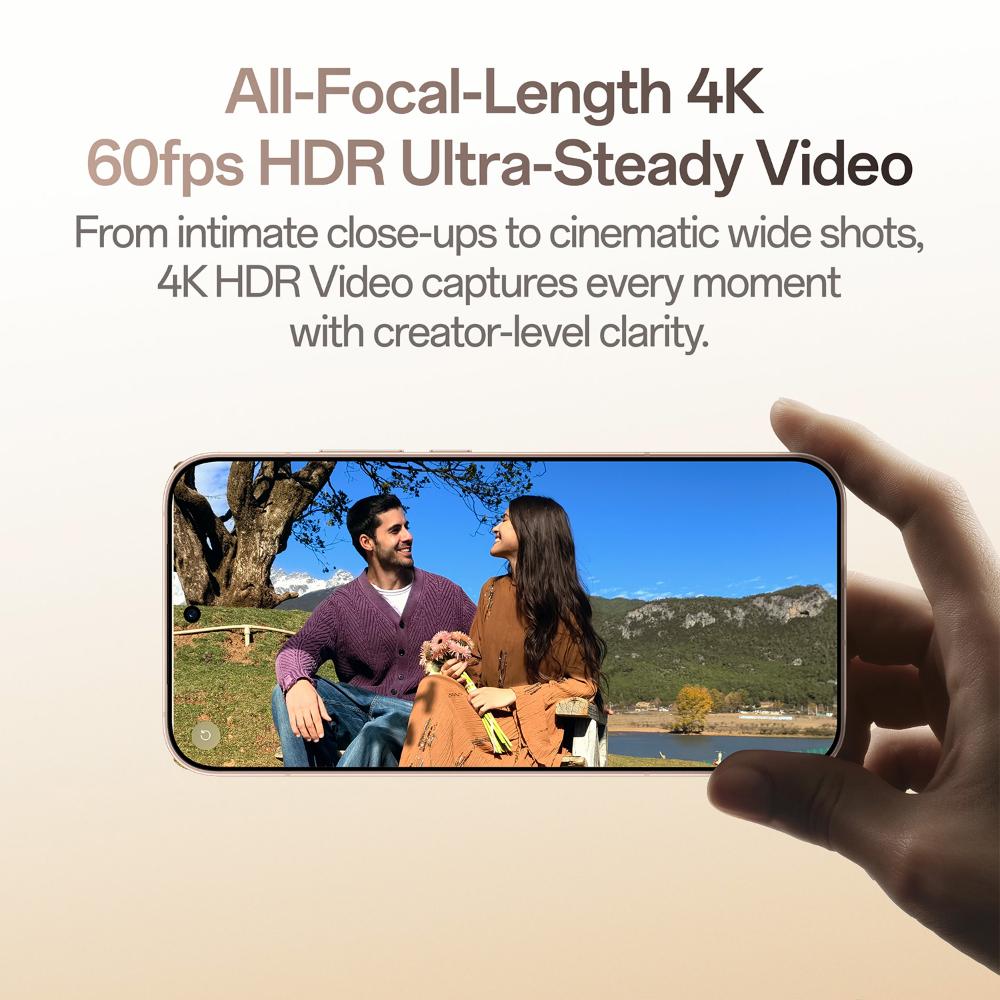 Oppo Reno15Pro 5G 512 GB, 12 GB RAM, Sunset Gold, Mobile Phone
