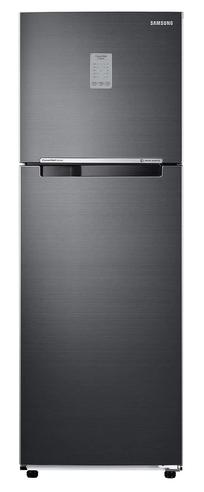 Samsung RT30C3732BX/HL 256L 2 Star Inverter Frost-Free Convertible 3 In 1 Double Door Refrigerator Appliance (Luxe Brown )